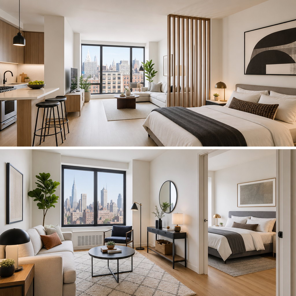 Studio vs One-Bedroom Apartments in New York City: Which is Right for You?